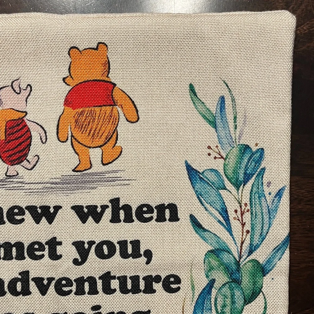 Pooh & Piglet Pillow Cover